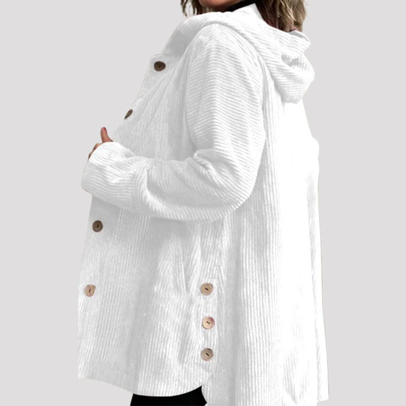 Calandra - Stylish Casual Hooded Coat