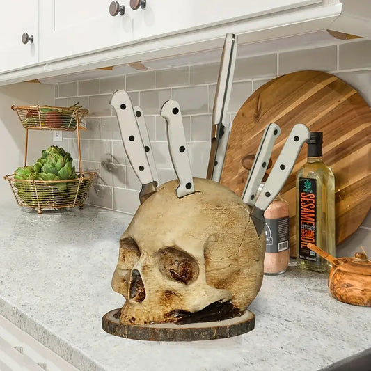 Ardel - Skull Knife Holder Stand