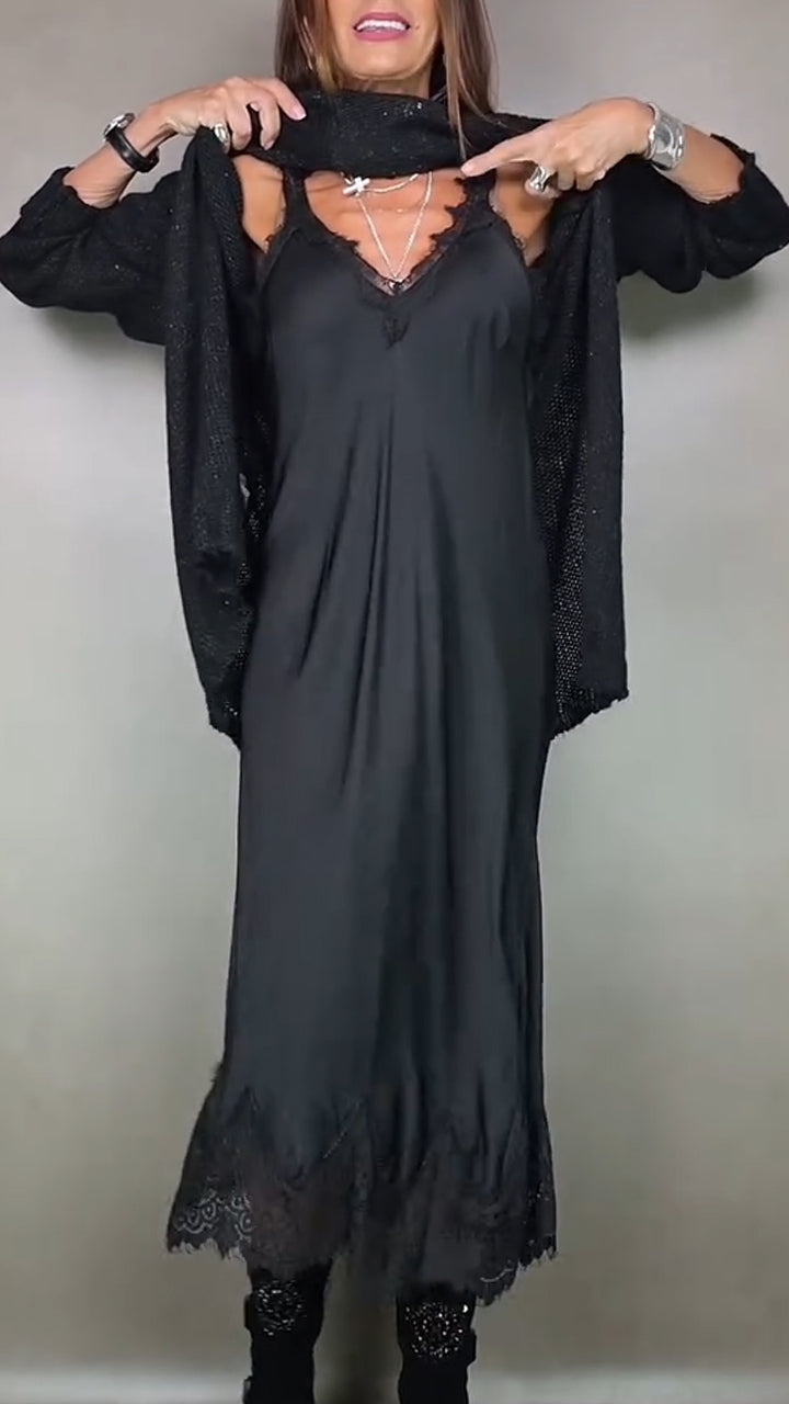 Anarise - Elegant Casual Maxi Dress