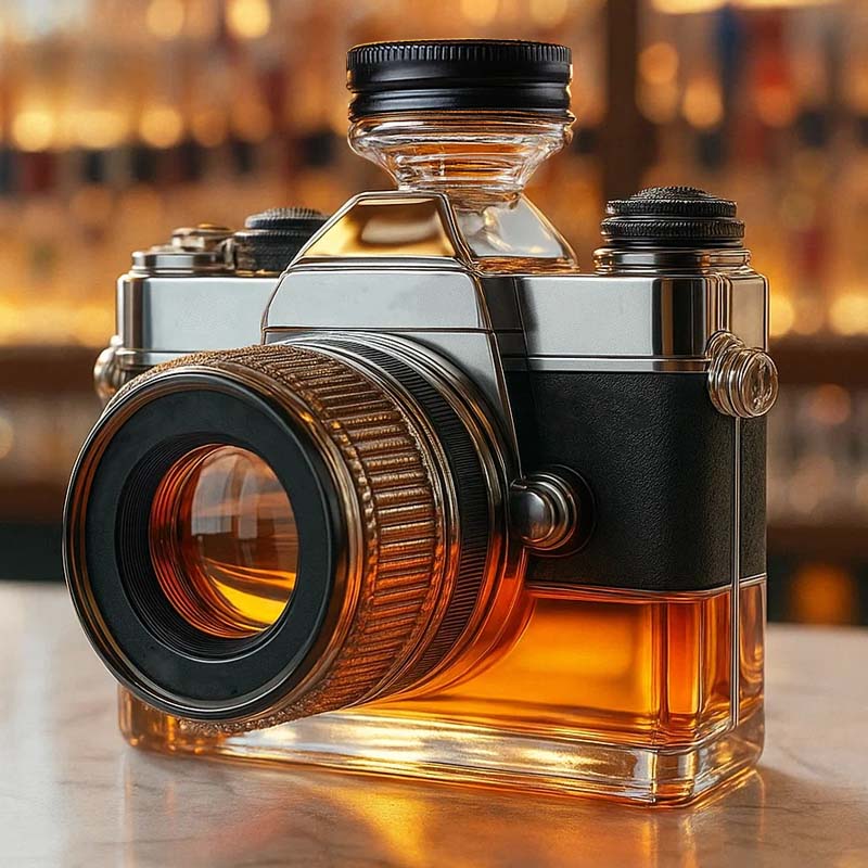 Arvenik - Camera Glass Decanter