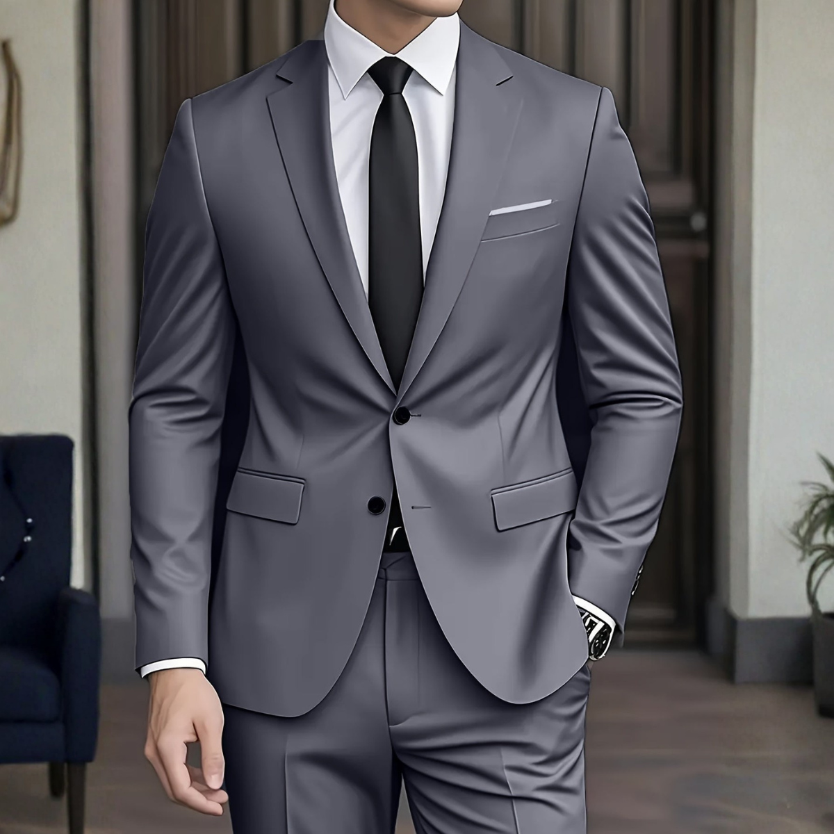 Andricen - Elegant Casual Two Piece Suit