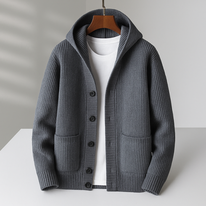 Alarvian - Stylish Casual Hooded Cardigan
