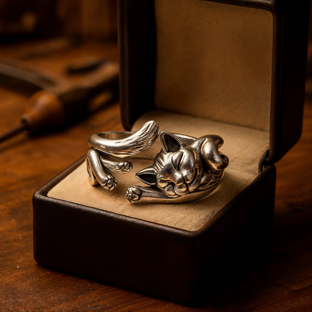 Laurissa - Adjustable Cat Ring