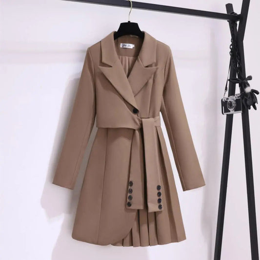 Kaelirae - Elegant Casual Coat Dress