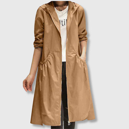 Evelisse - Stylish Casual Hooded Coat
