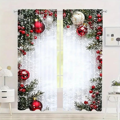 Florisia - Christmas Style Curtains