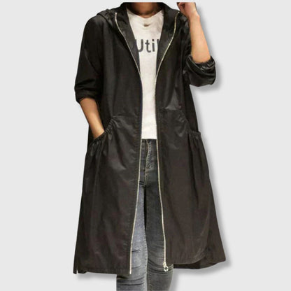 Evelisse - Stylish Casual Hooded Coat