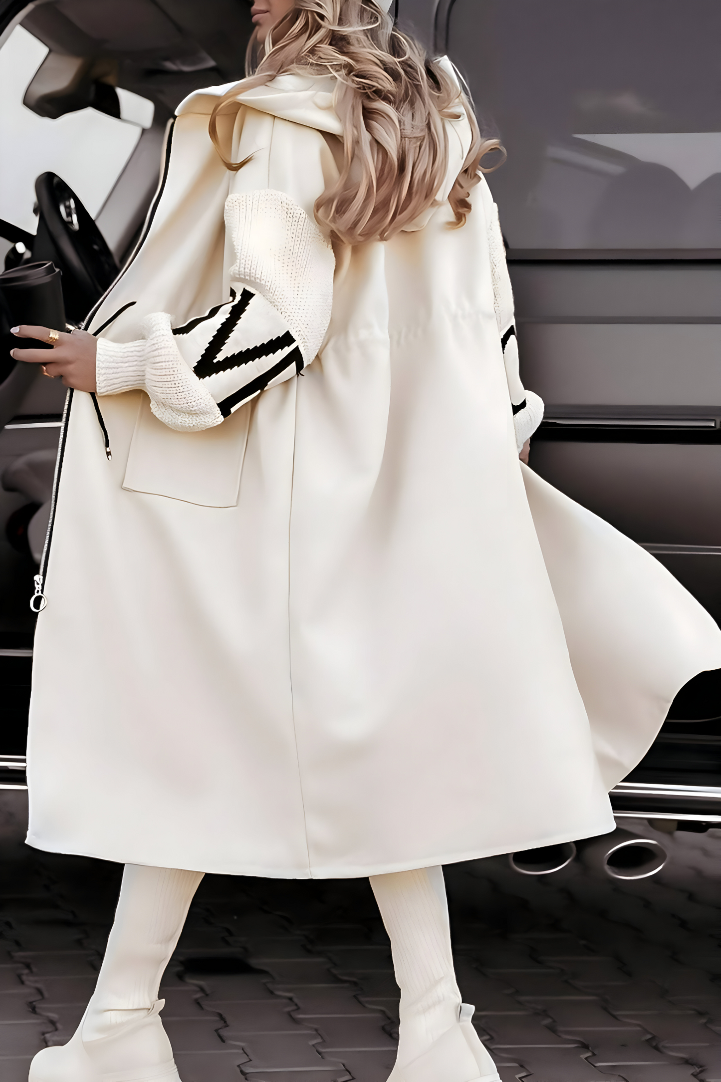 Amelinda - Stylish Casual Hooded Coat