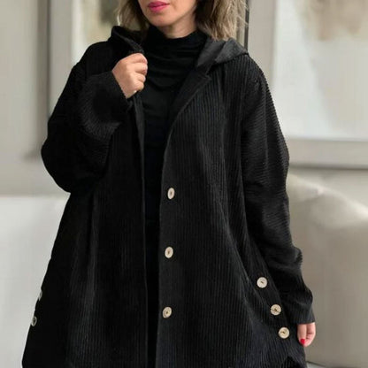 Calandra - Stylish Casual Hooded Coat