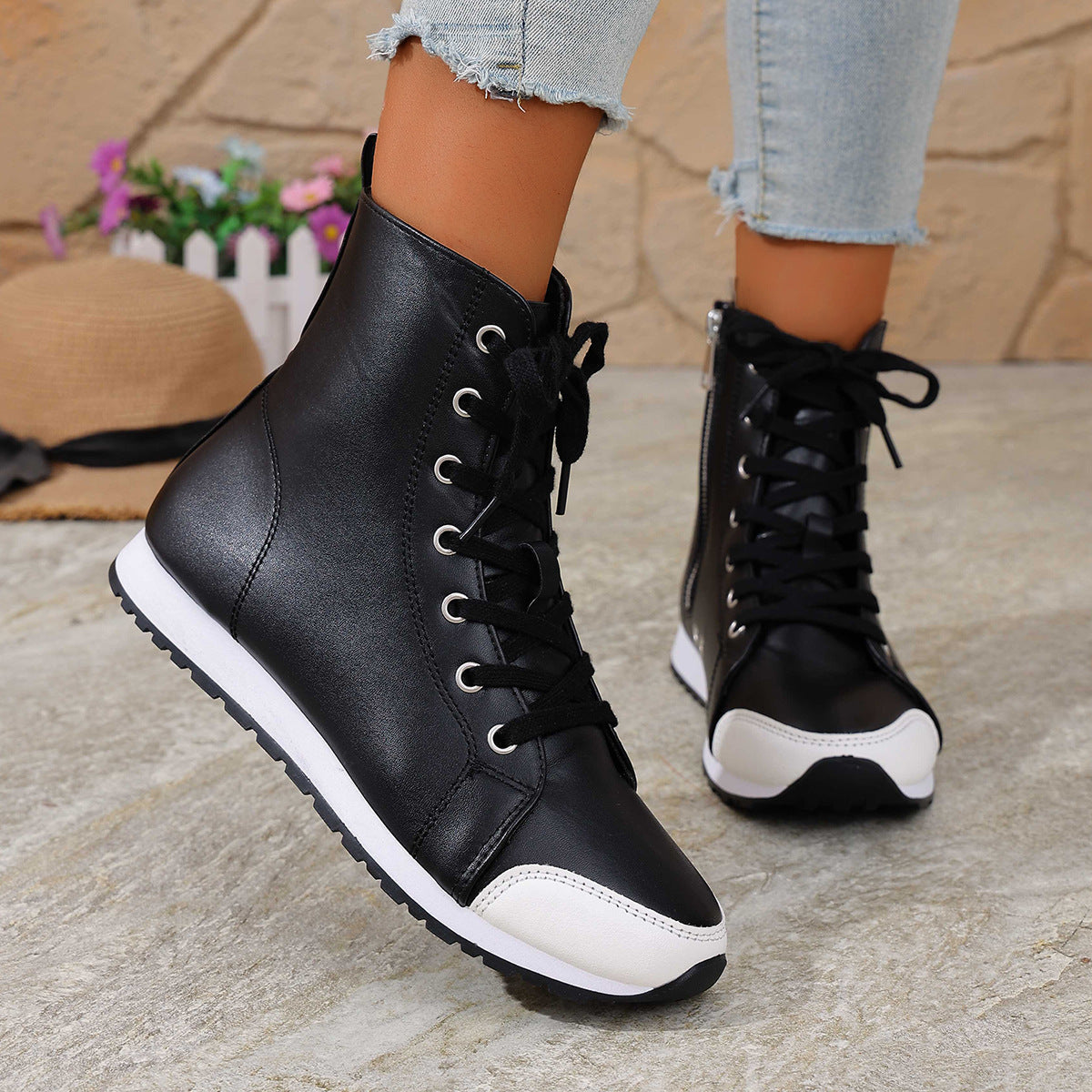 Alveria - Stylish Casual Boots