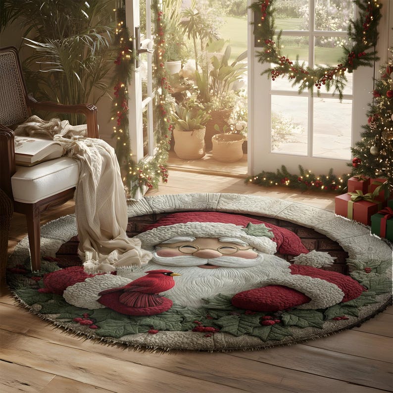 Arliana - Christmas Santa Door Mat