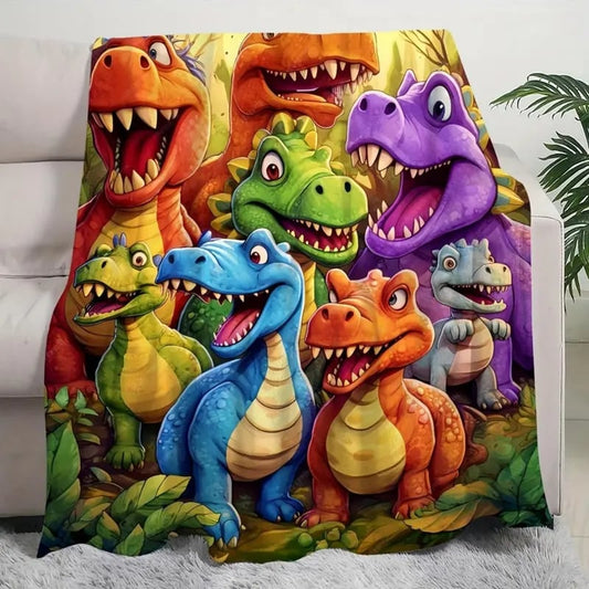 Avrianna - Kids Dinosaur Blanket