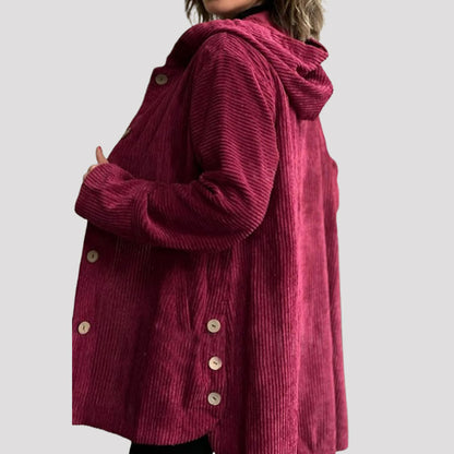 Calandra - Stylish Casual Hooded Coat