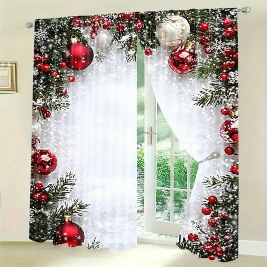 Florisia - Christmas Style Curtains