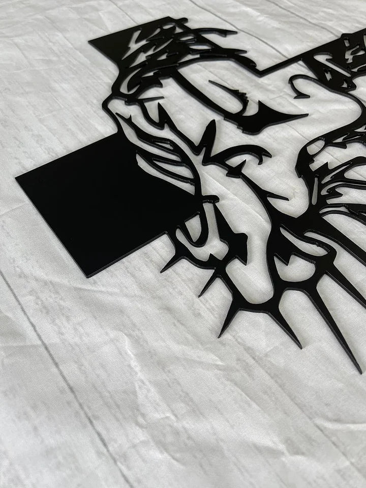 Sacred Jesus Wall Art Cross