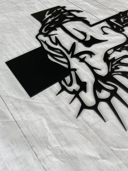 Sacred Jesus Wall Art Cross