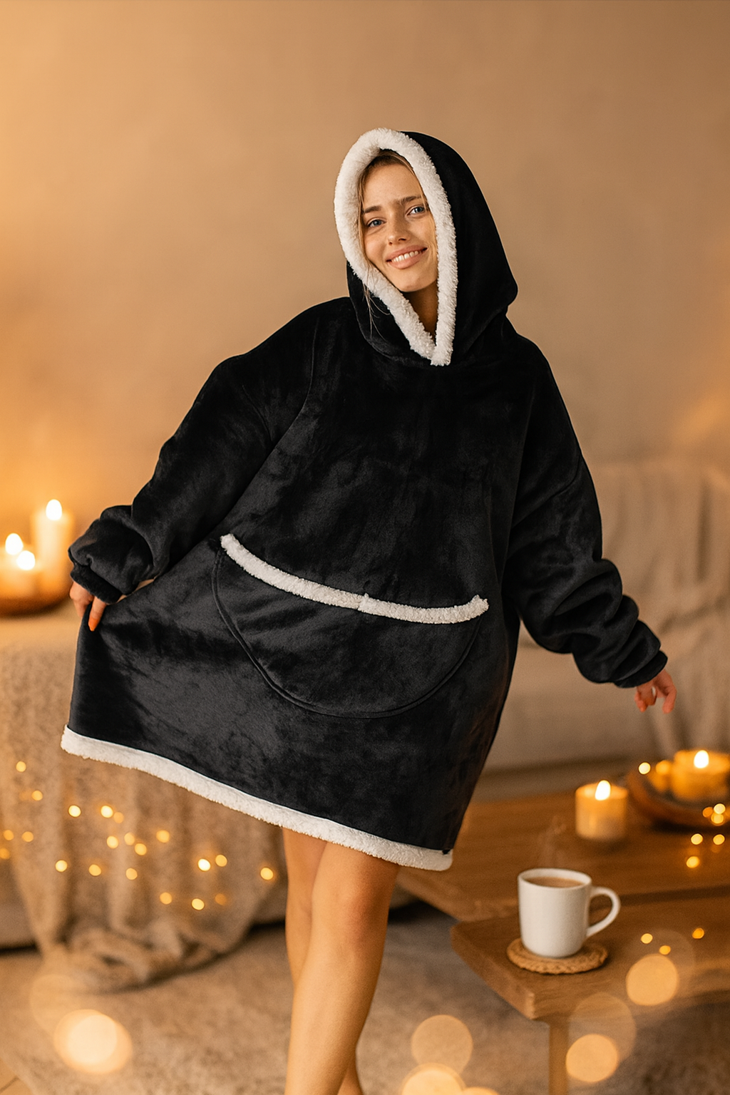 Kalira - Stylish Hooded Blanket