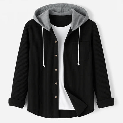 Andrellis - Stylish Casual Hooded Jacket
