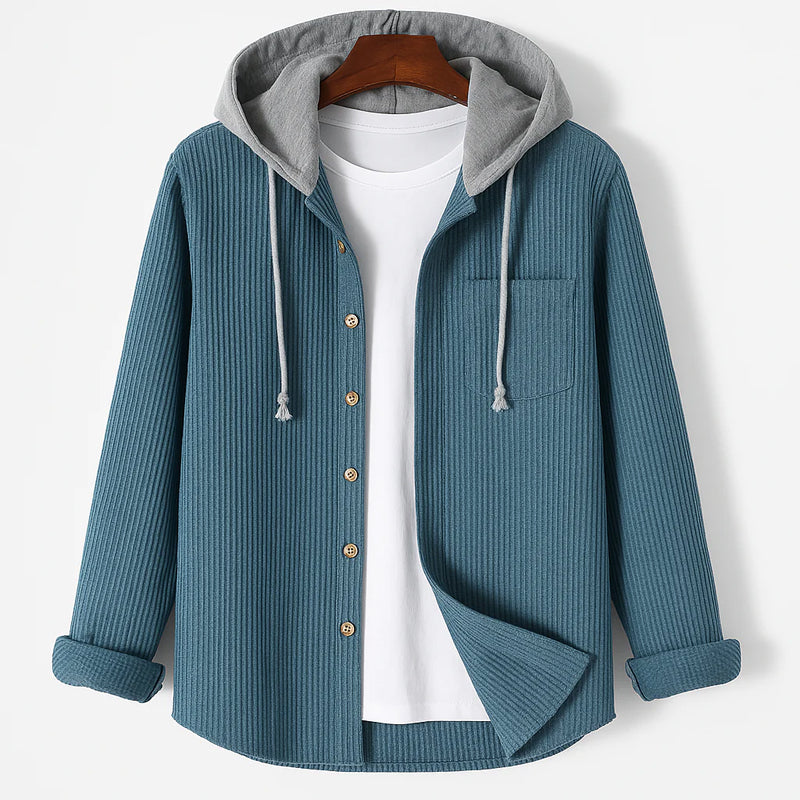 Andrellis - Stylish Casual Hooded Jacket