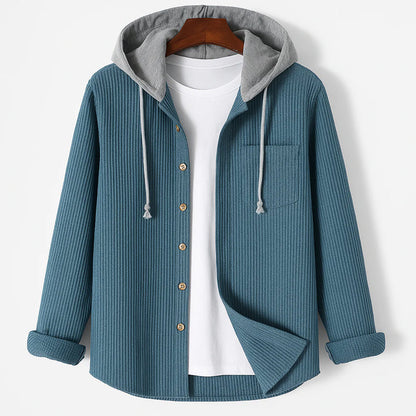 Andrellis - Stylish Casual Hooded Jacket