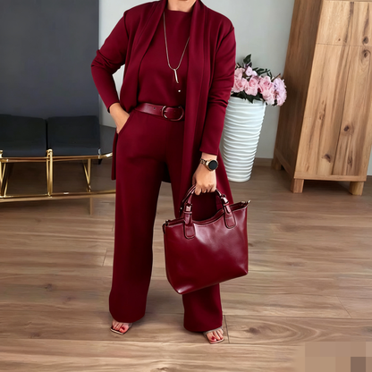 Charmaine - Elegant Casual Three Piece Set