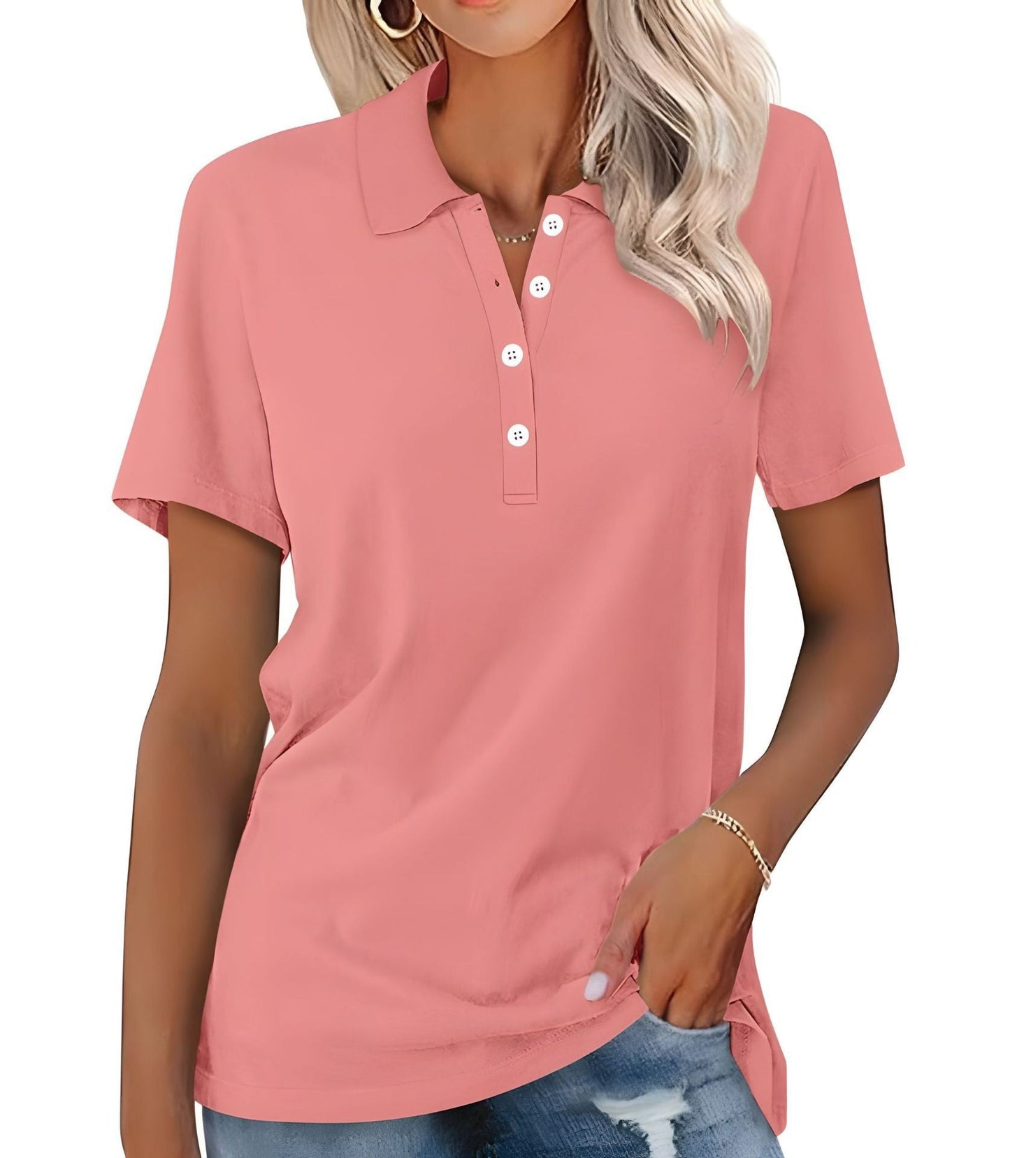 Jazlyn - Elegant Polo Shirt