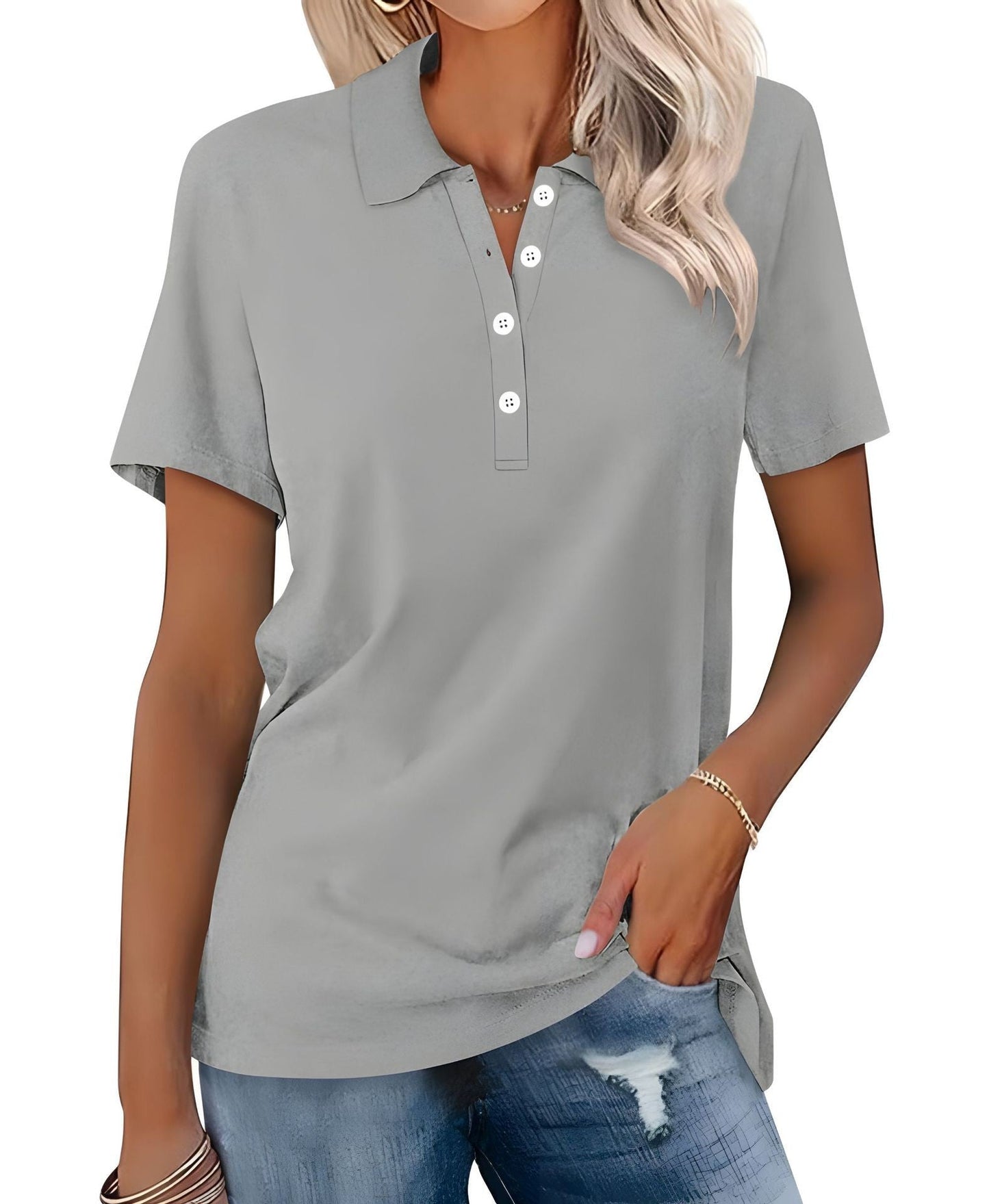 Jazlyn - Elegant Polo Shirt
