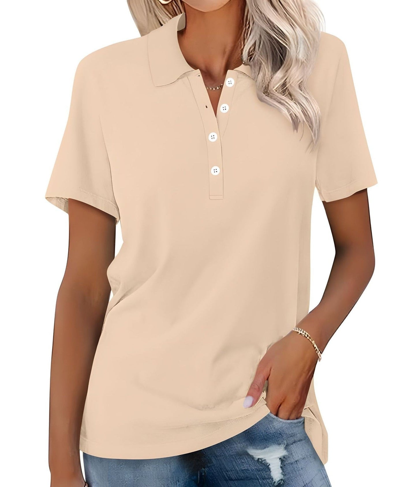Jazlyn - Elegant Polo Shirt
