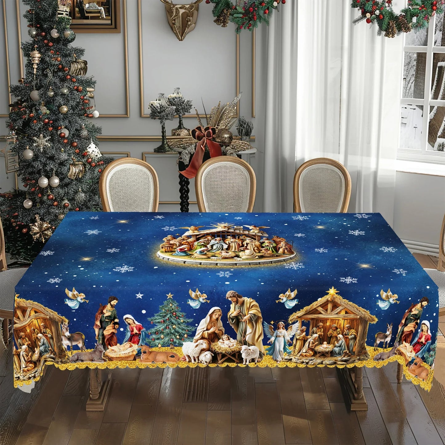 Arlienne - Christmas Tablecloth