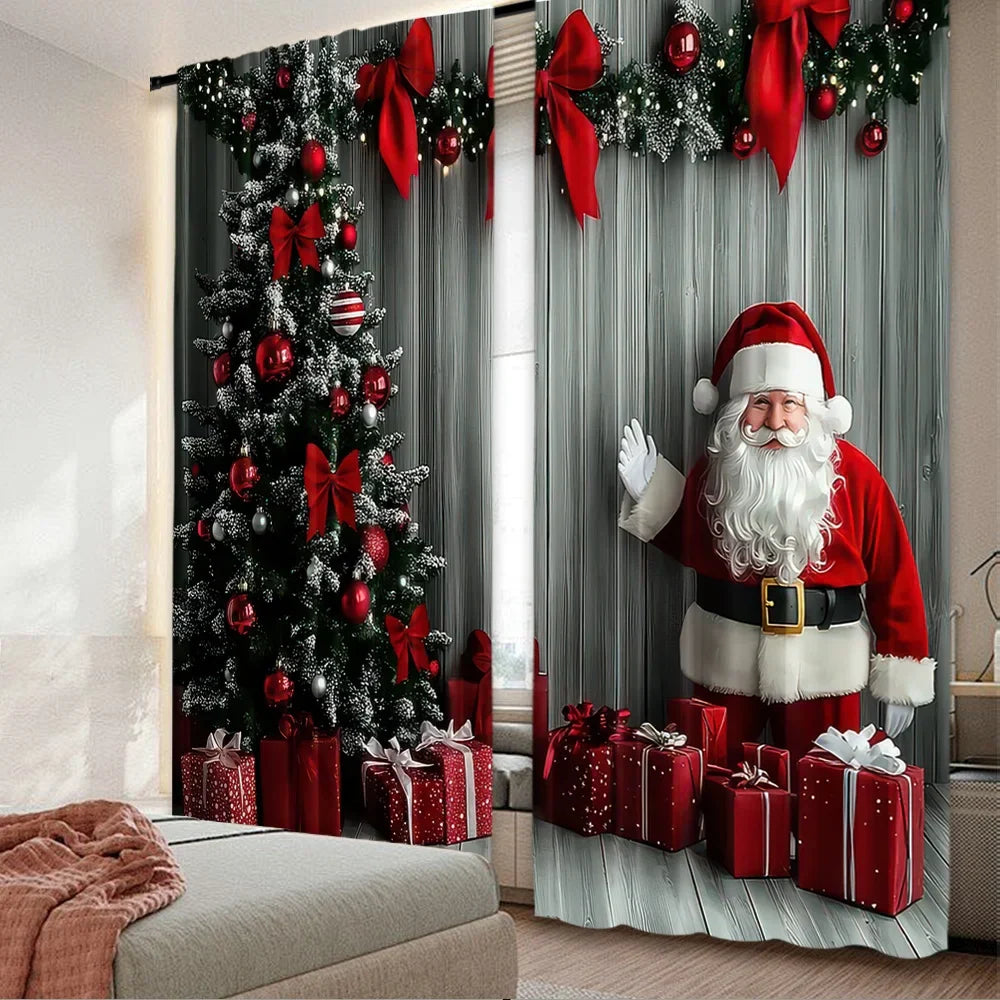 Anirae - Christmas Decorative Curtain