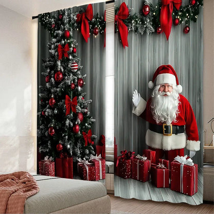 Anirae - Christmas Decorative Curtain