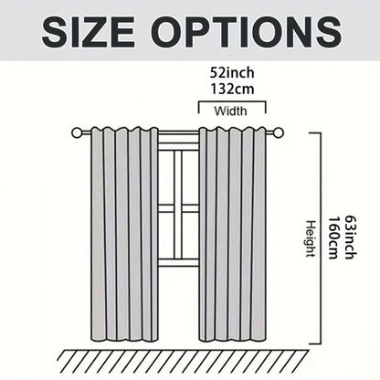 Ashvina - Christmas Decorative Curtain