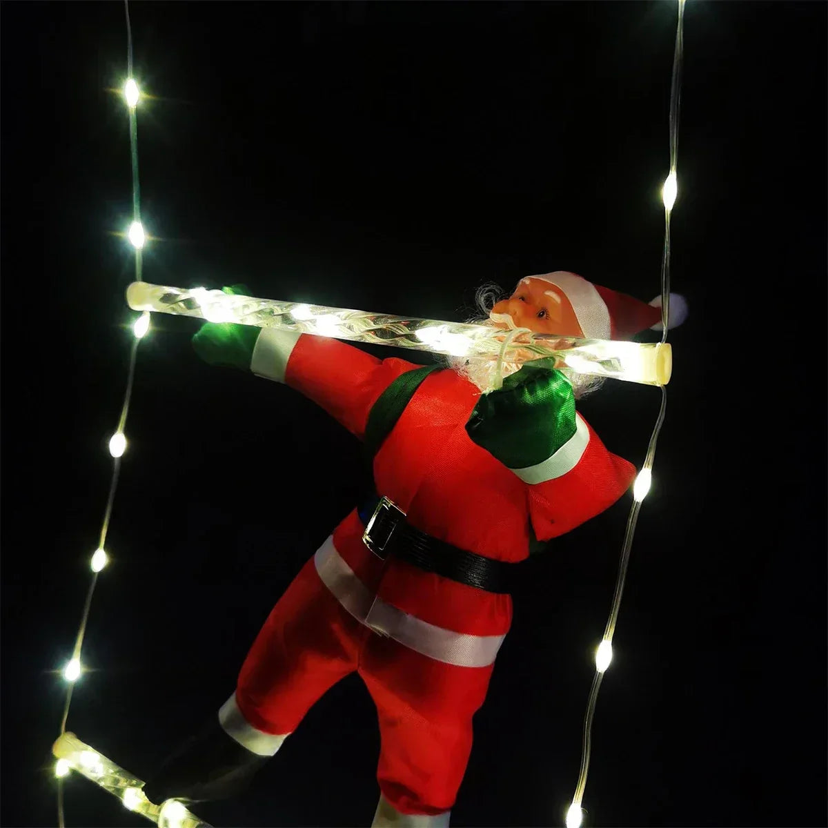 Clorissa - LED Santa Ladder Lights