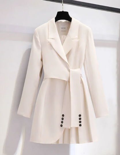 Kaliryn - Elegant Casual Belted Coat