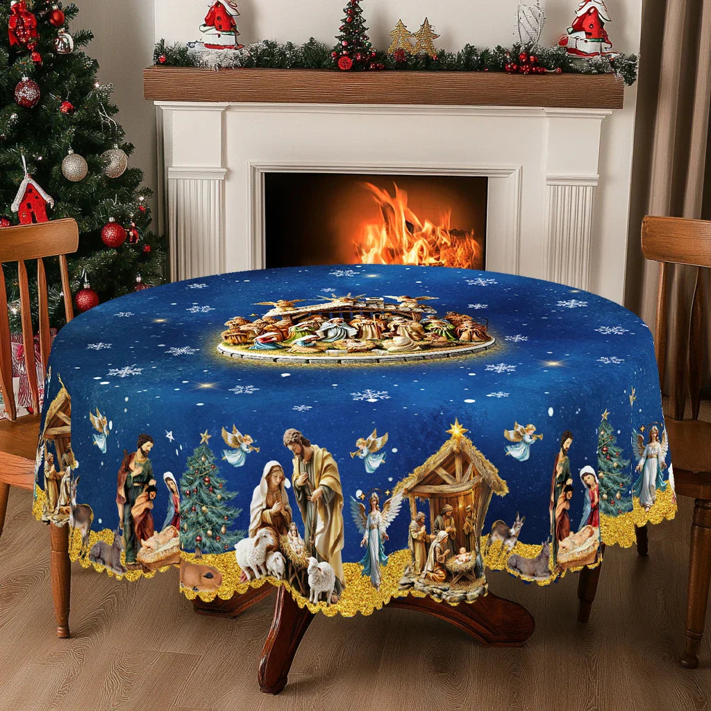 Arlienne - Christmas Tablecloth