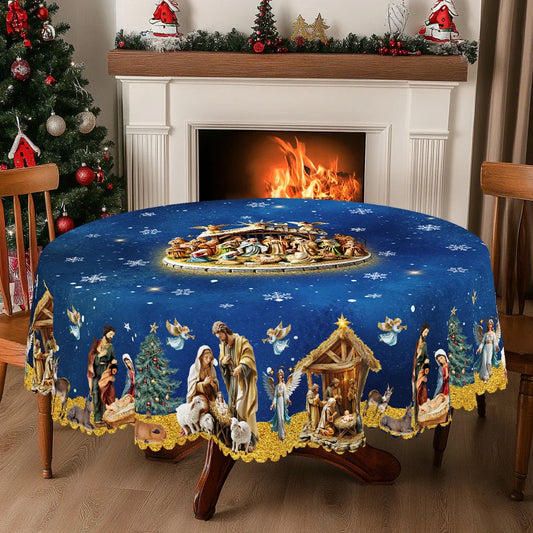 Arlienne - Christmas Tablecloth
