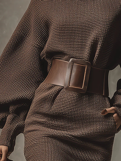 Inyellea - Stylish Casual Sweater Dress