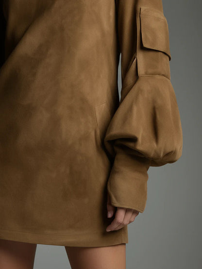 Delphira -  Stylish Casual Mini Dress