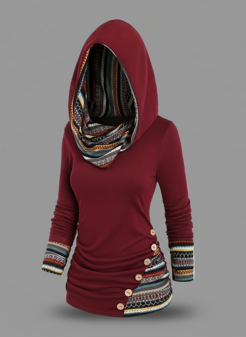 Amilene - Stylish Casual Pullover Hoodie