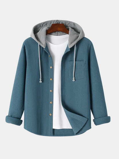 Andrellis - Stylish Casual Hooded Jacket