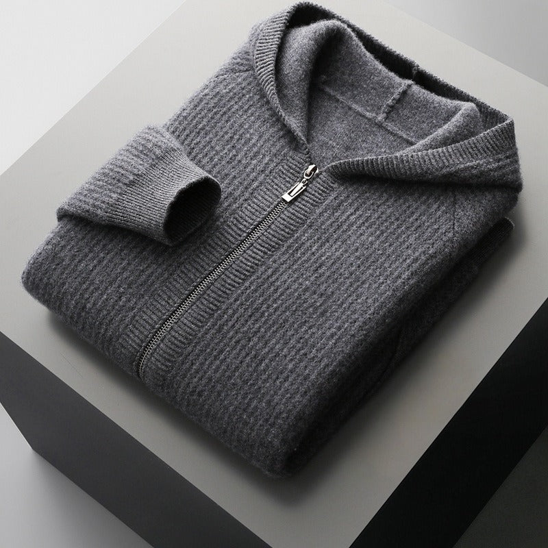Tarenor - Stylish Merino Wool Hoodie