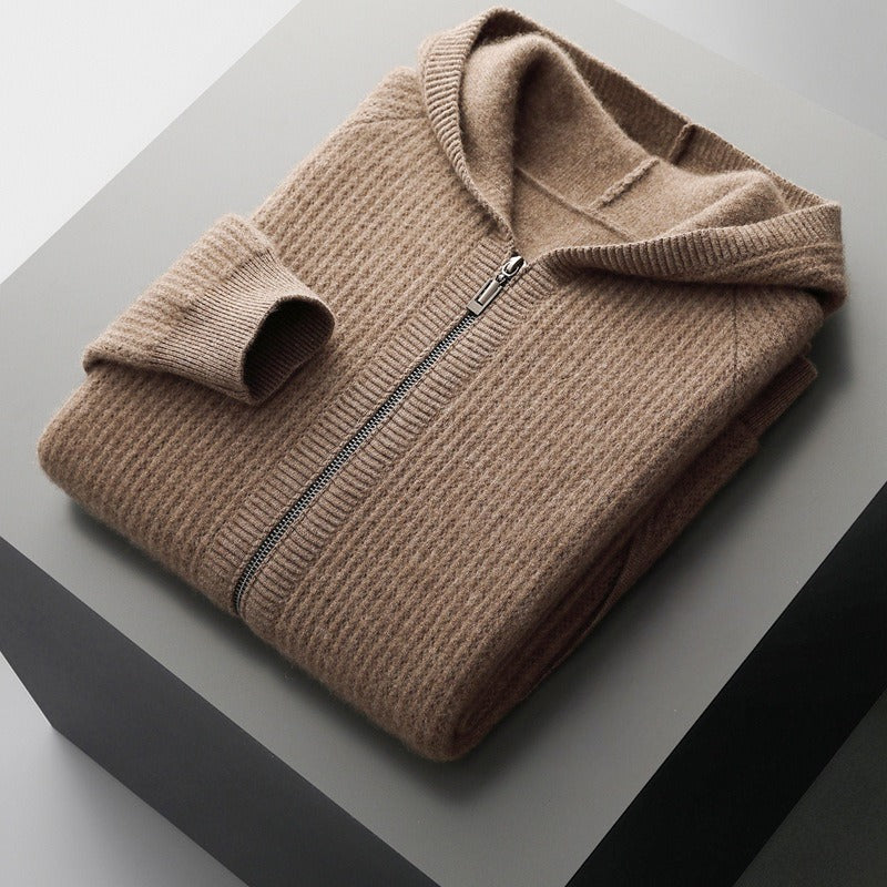 Tarenor - Stylish Merino Wool Hoodie
