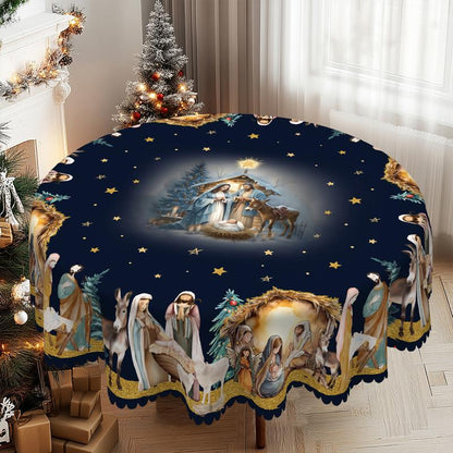 Isanisse - Christmas Decorative Tablecloth