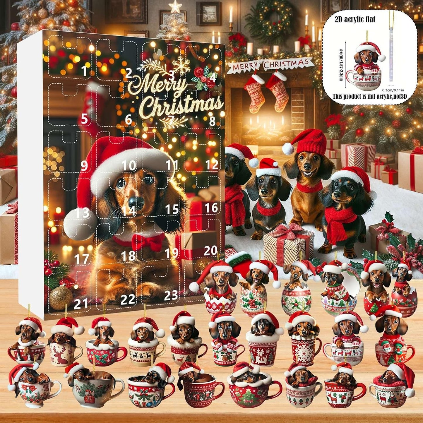 Scarlett - Holiday Dog Advent Calendar