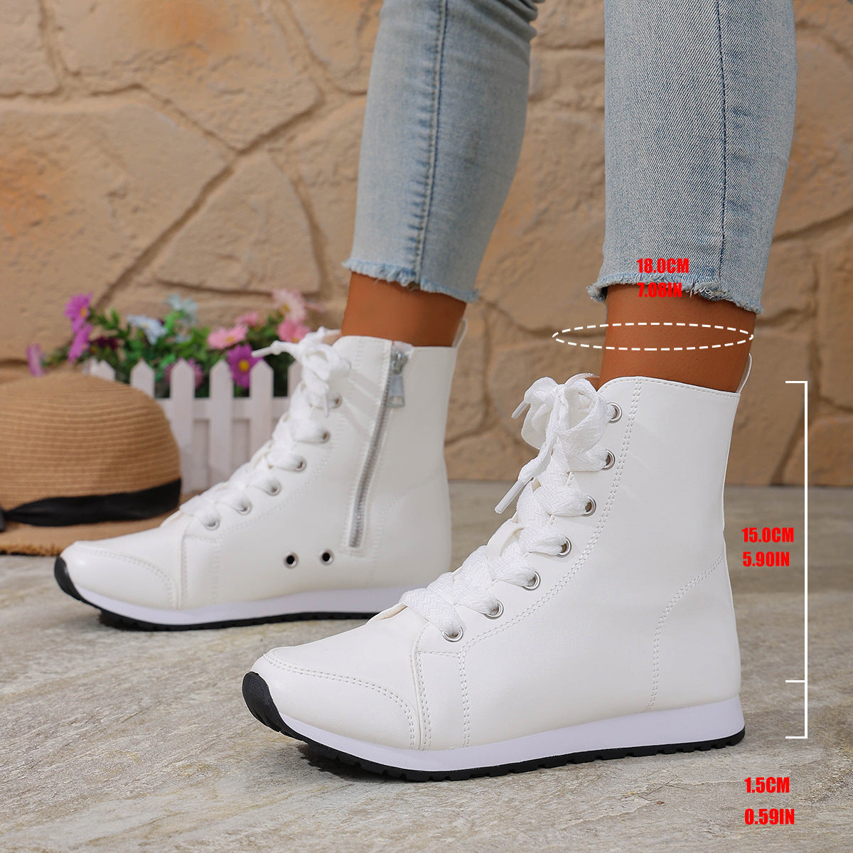 Alveria - Stylish Casual Boots