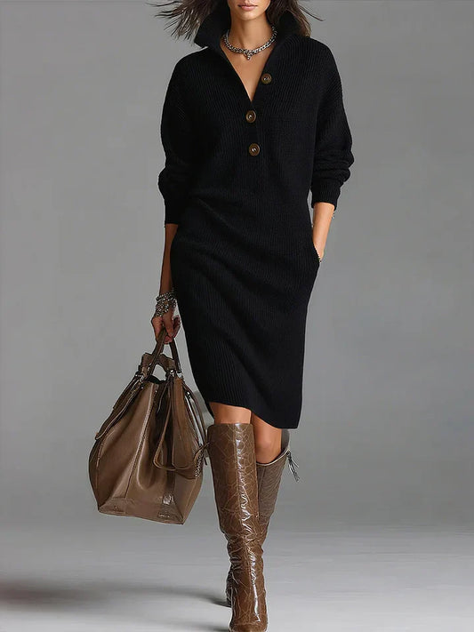 Embrie - Stylish Casual Sweater Dress