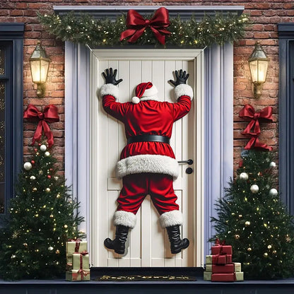 Madeline - Hanging Santa Door Decoration