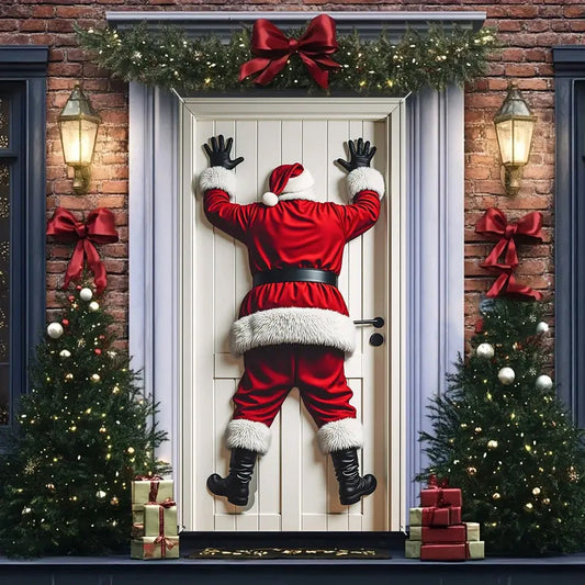 Madeline - Hanging Santa Door Decoration