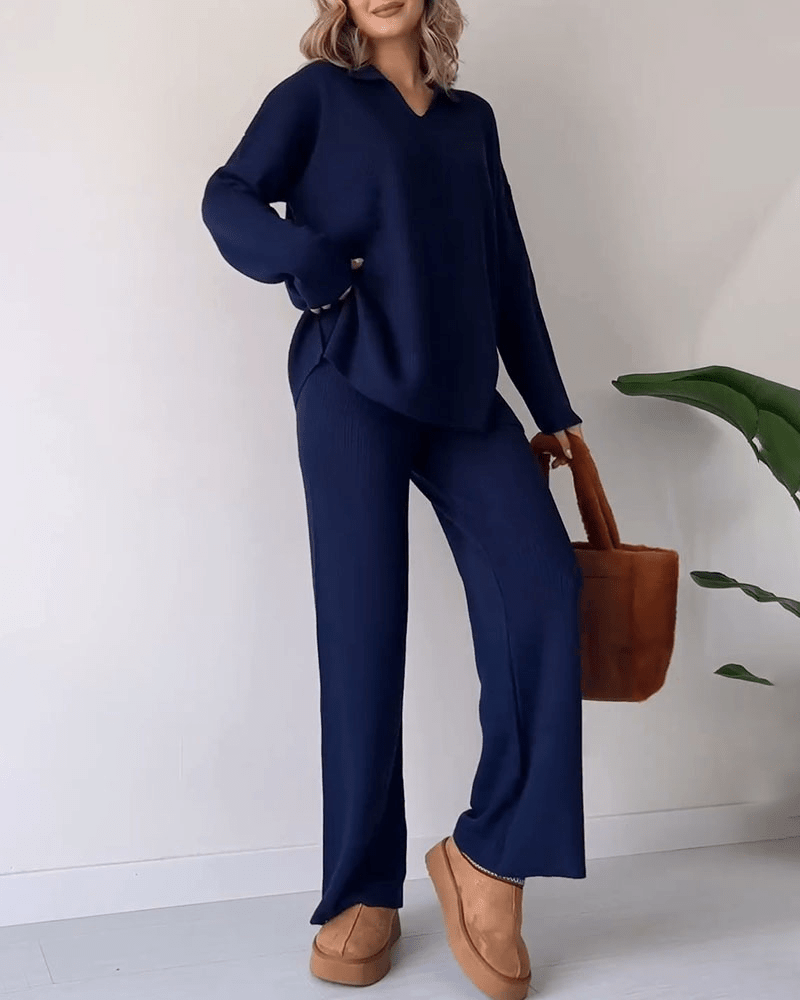 Aislene - Elegant Casual Two Piece Set