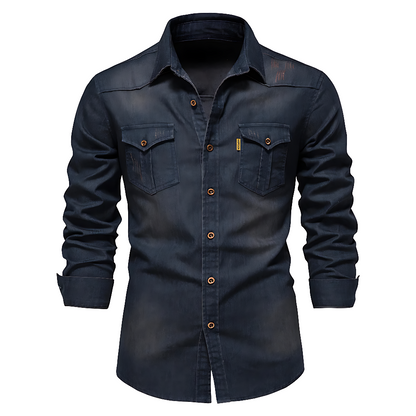 Carven - Stylish Casual Denim Shirt
